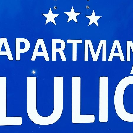 Апартаменты Lulic Лабин Экстерьер фото